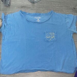 Salt Life Blue Short Sleeve Tee